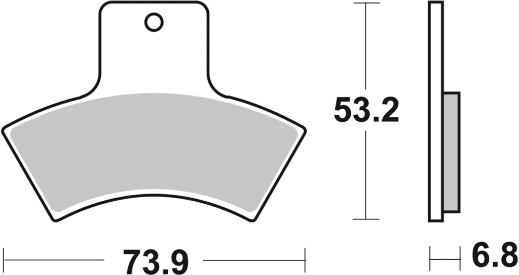 SBS 755SI Front/Rear Brake Pads