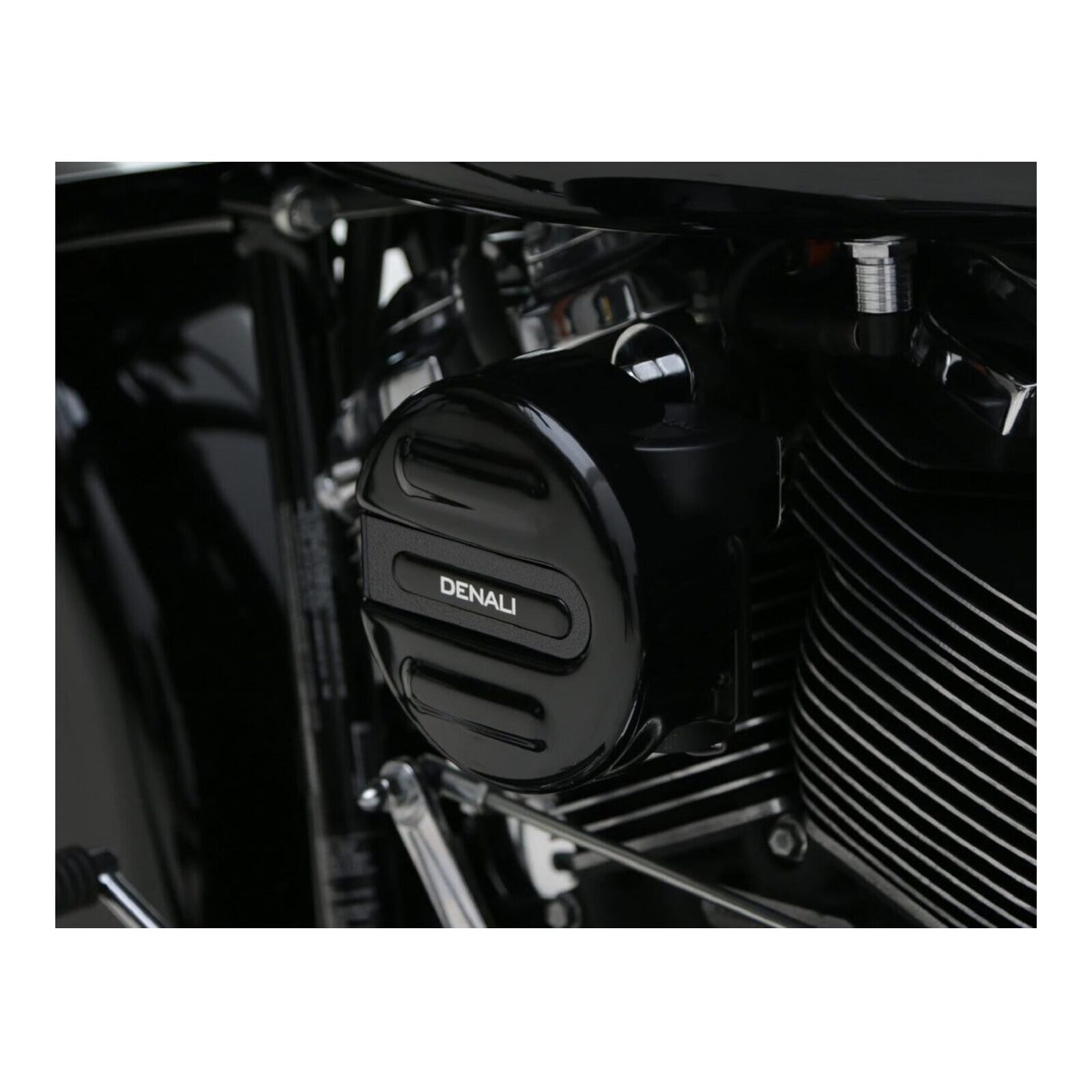 Denali SoundBomb V-Twin Dual-Tone Air Horn with Cover - Black - Image 2