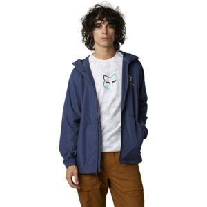 Fox Finisher Windbreaker Jacket Deep Cobalt - Image 1