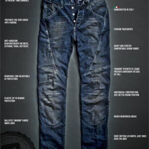 FLORIDA WOMENS JEANS MID BLUE 32 - Image 4