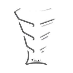 KEITI TANK PAD 3D CARBON LOOK [CARBON] NS
