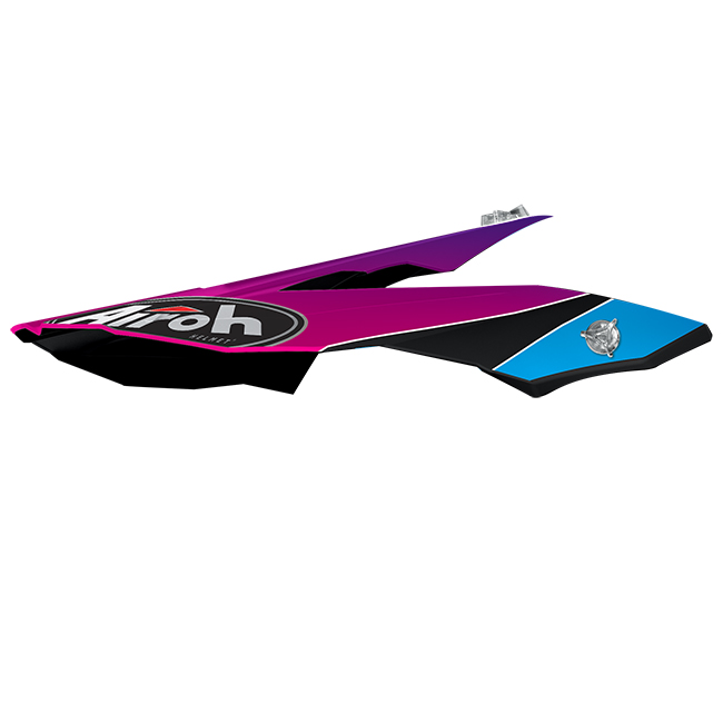 !Peak Only Wraap Youth Prism Matt Helmet MX Airoh [] - Image 1