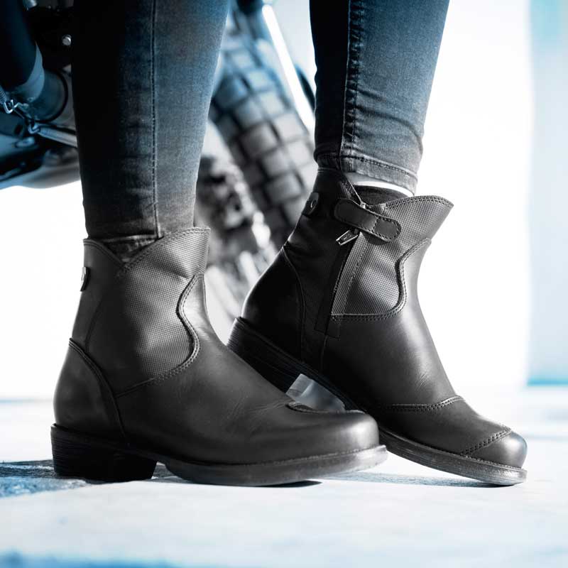 PEARL LADIES URBAN SHORT BOOTS BLACK 36 - Image 8
