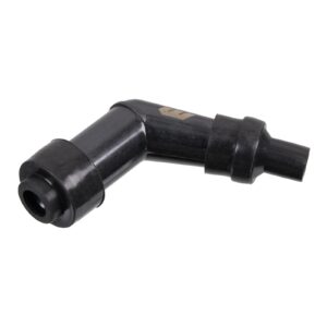 WMP Spark Plug Cap (Replaces VD05EG) Long Right Angle - Black - Image 1