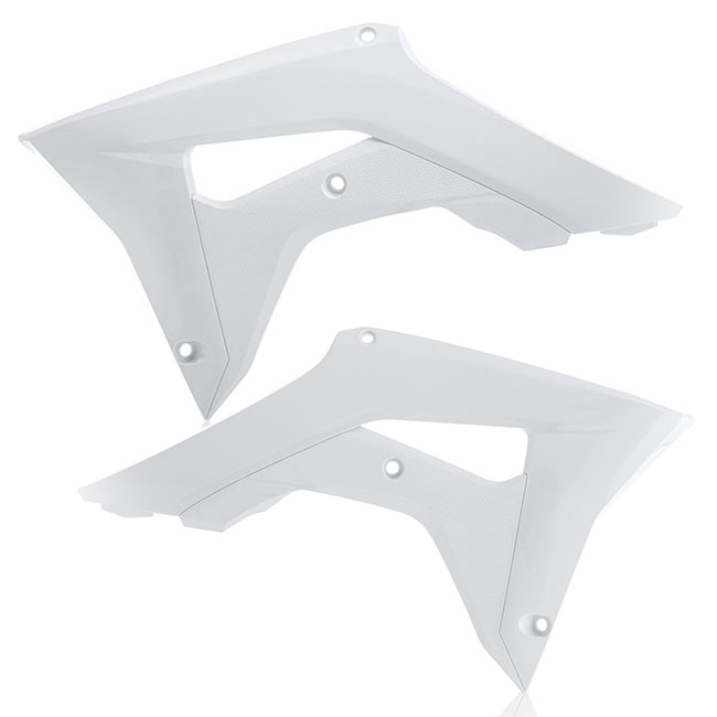 *Radiator scoops White Acerbis 250R 17/21 CRF450R 17/20 [A] - Image 1