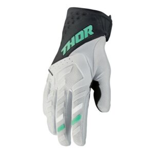 Thor Spectrum Motocross Gloves Ladies Grey/Black - Image 1