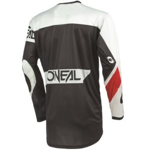 Oneal Element Racewear Youth Black/White Motocross Jersey - Image 2