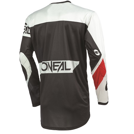 Oneal Element Racewear Youth Black/White Motocross Jersey - Image 2