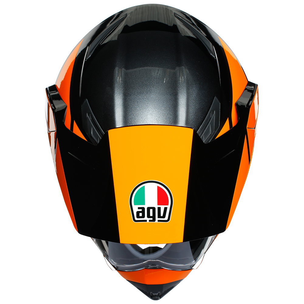 AGV AX9 [TRAIL GUNMETAL/ORANGE] 64 2XL - Image 7