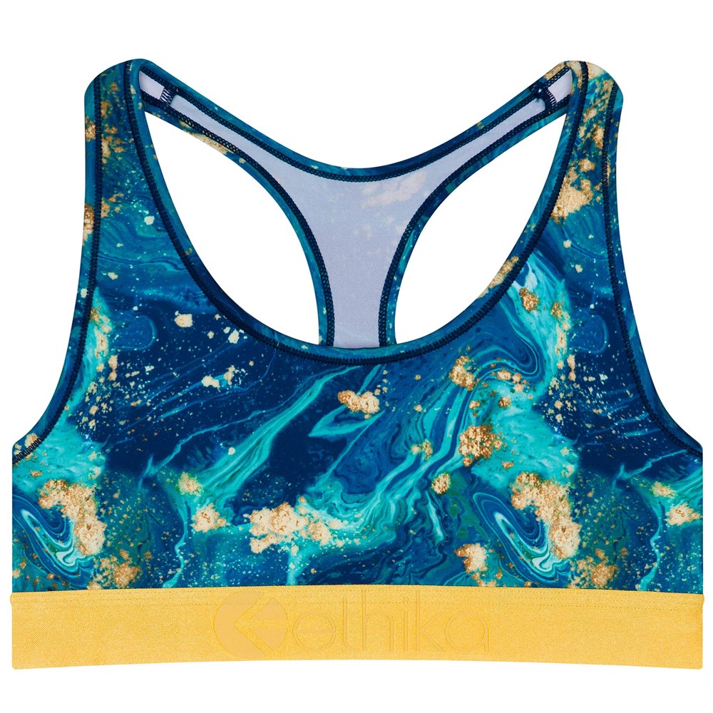 Ethika Gold Dust Sports Bra - Image 1