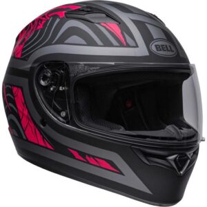 Bell Qualifier Rebel Road Helmet Black/Pink - Image 1