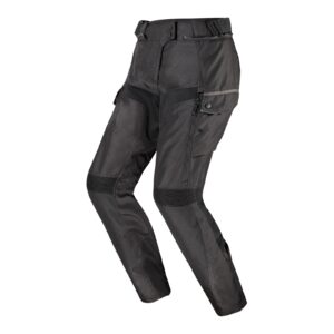 LS2 Travel Road Pants Ladies Black/Dark Grey - Image 1