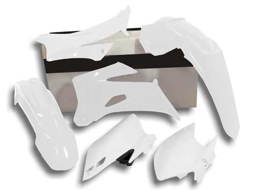 PLASTICS KIT RTECH WR250F 07-13 WR450F 07-11 WHITE - Image 1