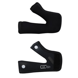 V2 HELMET CHEEK PADS [BLACK] XS - Image 1