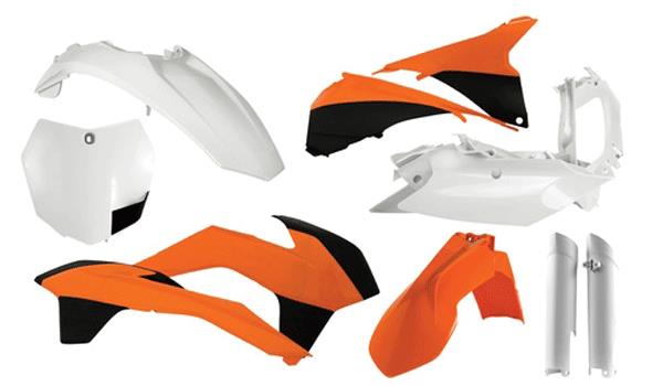 *Full Plastic Kit KTM SX/SXF All Grey 2019 Acerbis         [] - Image 14
