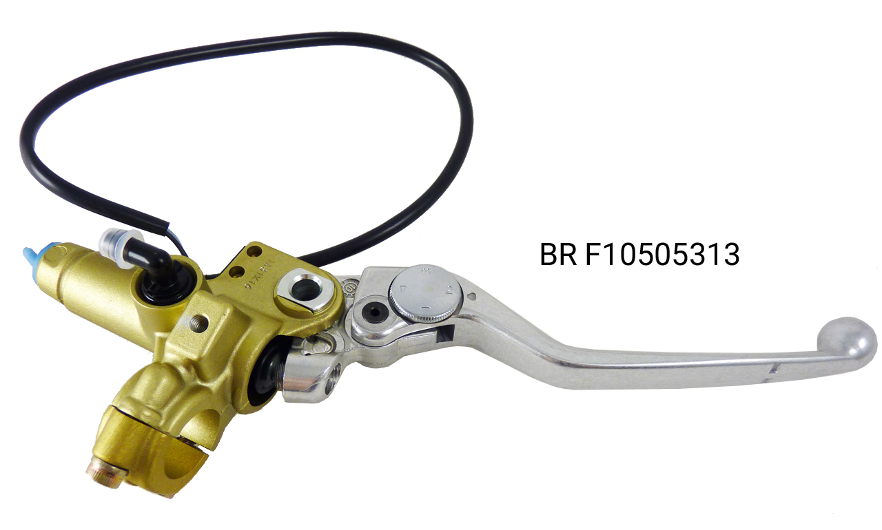 FRONT BRAKE M/CYL. PS16 GOLD ADJUSTABLE LEVER - ALT. BR F10505312 - Image 1