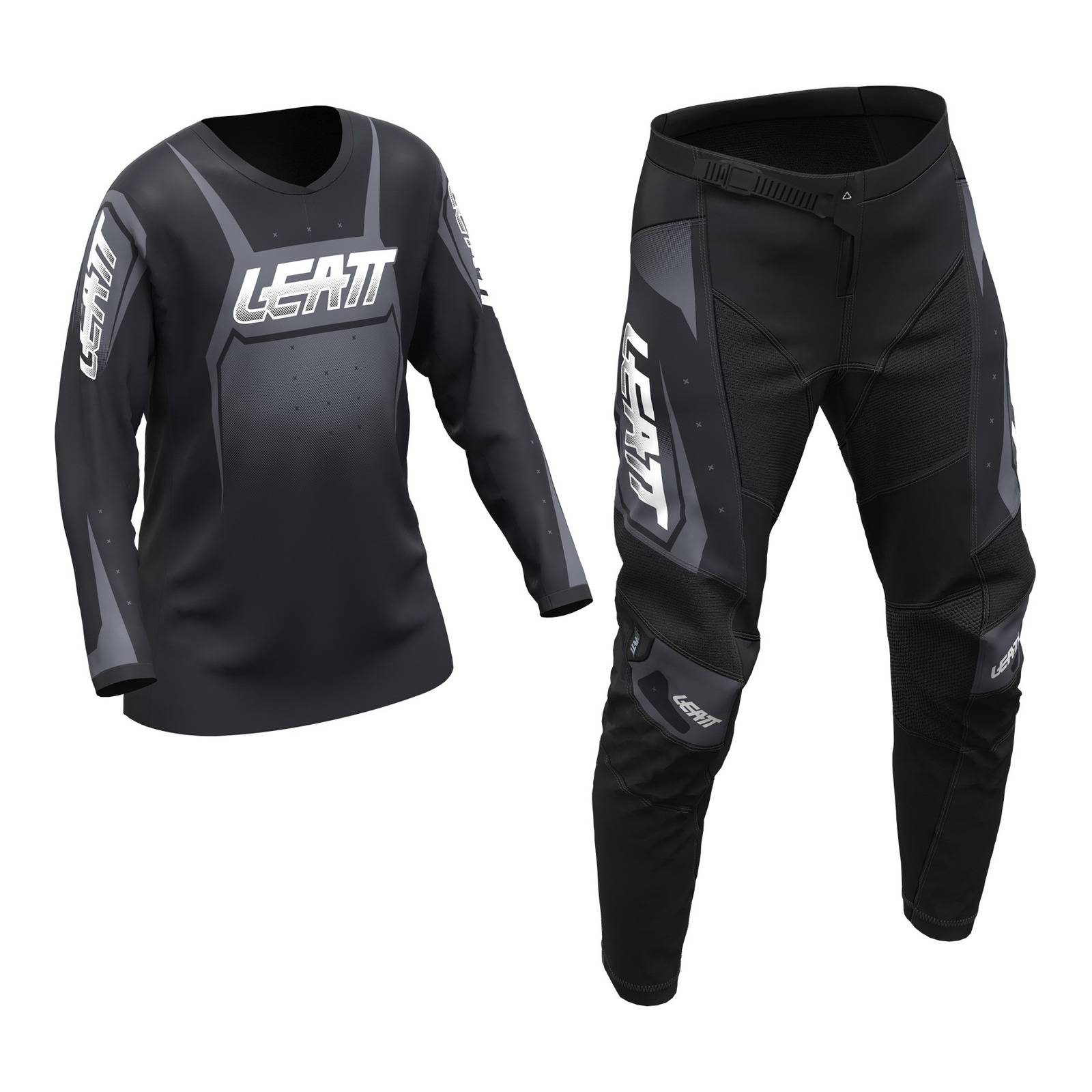 Leatt 3.5 Junior Ride Kit - Black - Image 1