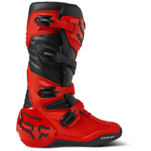 Fox Comp Motocross Boots Flo Red - Image 2
