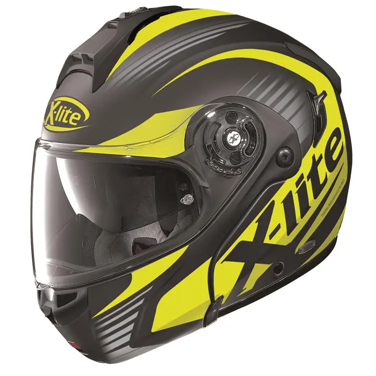 X1004 FLAT BLACK/FLURO YELLOW (11) XL