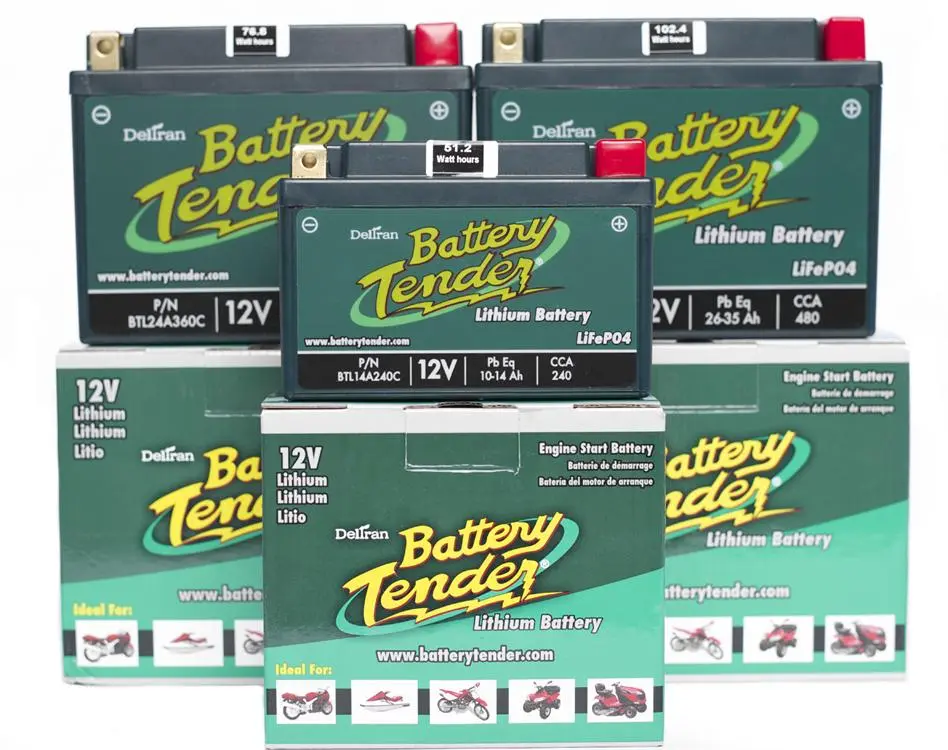 DELTRAN LITHIUM BATTERY 16-18A 12V L165 X W85 X H130 MM