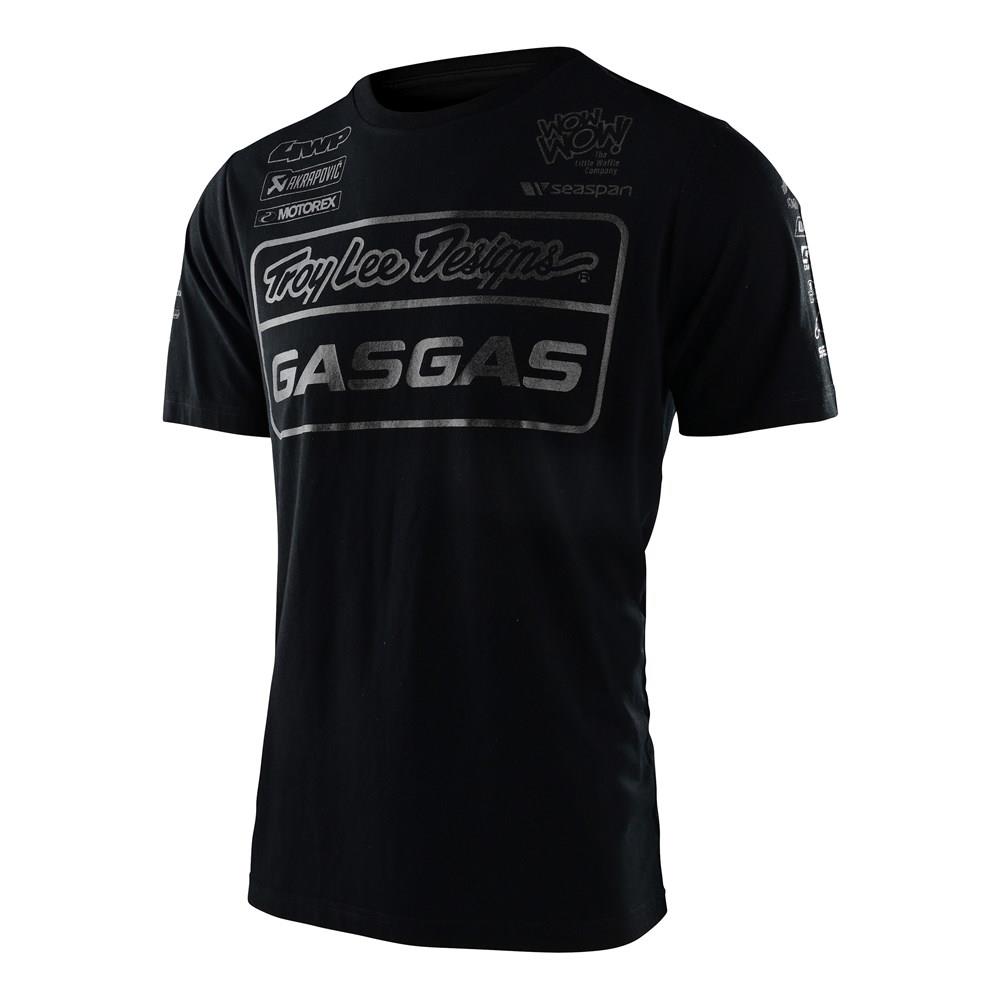 Troy Lee Designs x GasGas Team Tee Black Reflective - Image 2