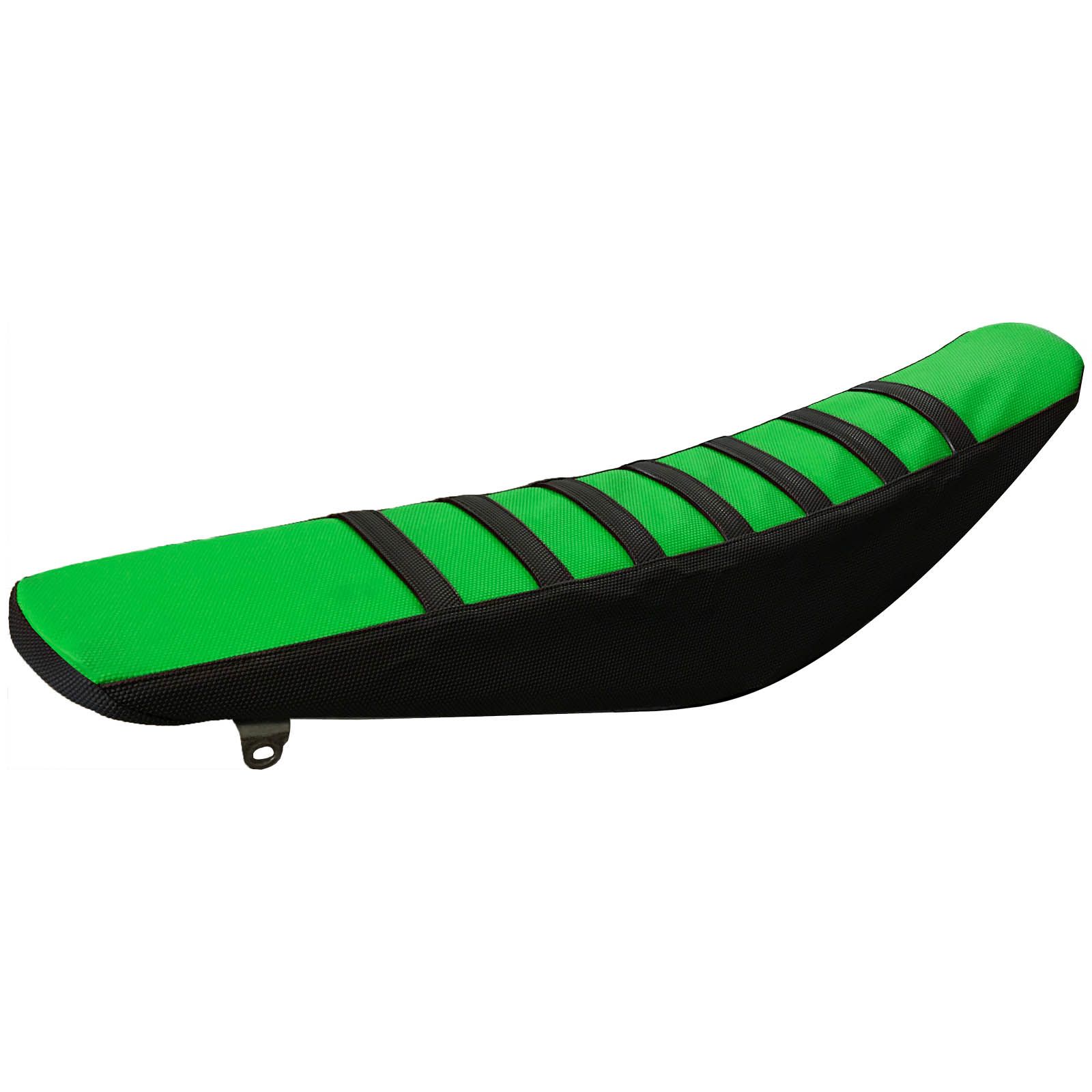 WHITES SEAT COVER GRN/BLK KAW KXF250 13-16 KXF450 12-15 - Image 1