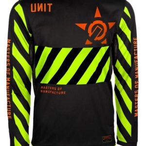 Unit Hazard Motocross Jersey Slim Fit Yellow - Image 3