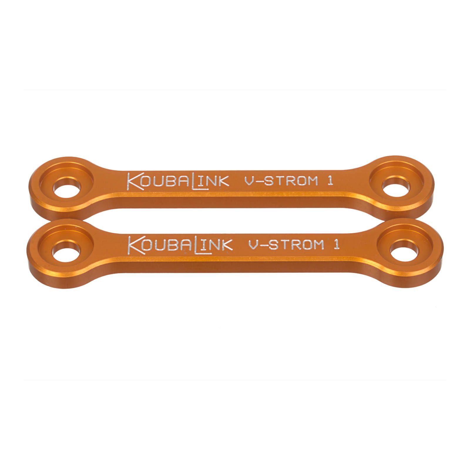 KOUBALINK 19mm LOWERING LINK V-STROM-1 - ORANGE - Image 1