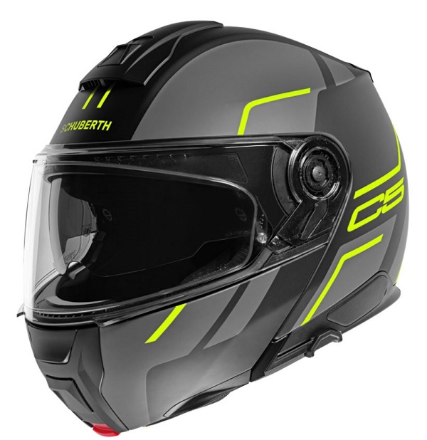 Schuberth (22) C5 Master Yellow Road Helmet - Image 2
