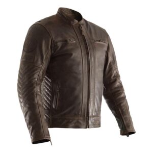 Jacket RST Retro 2 Leather Brown - Image 1