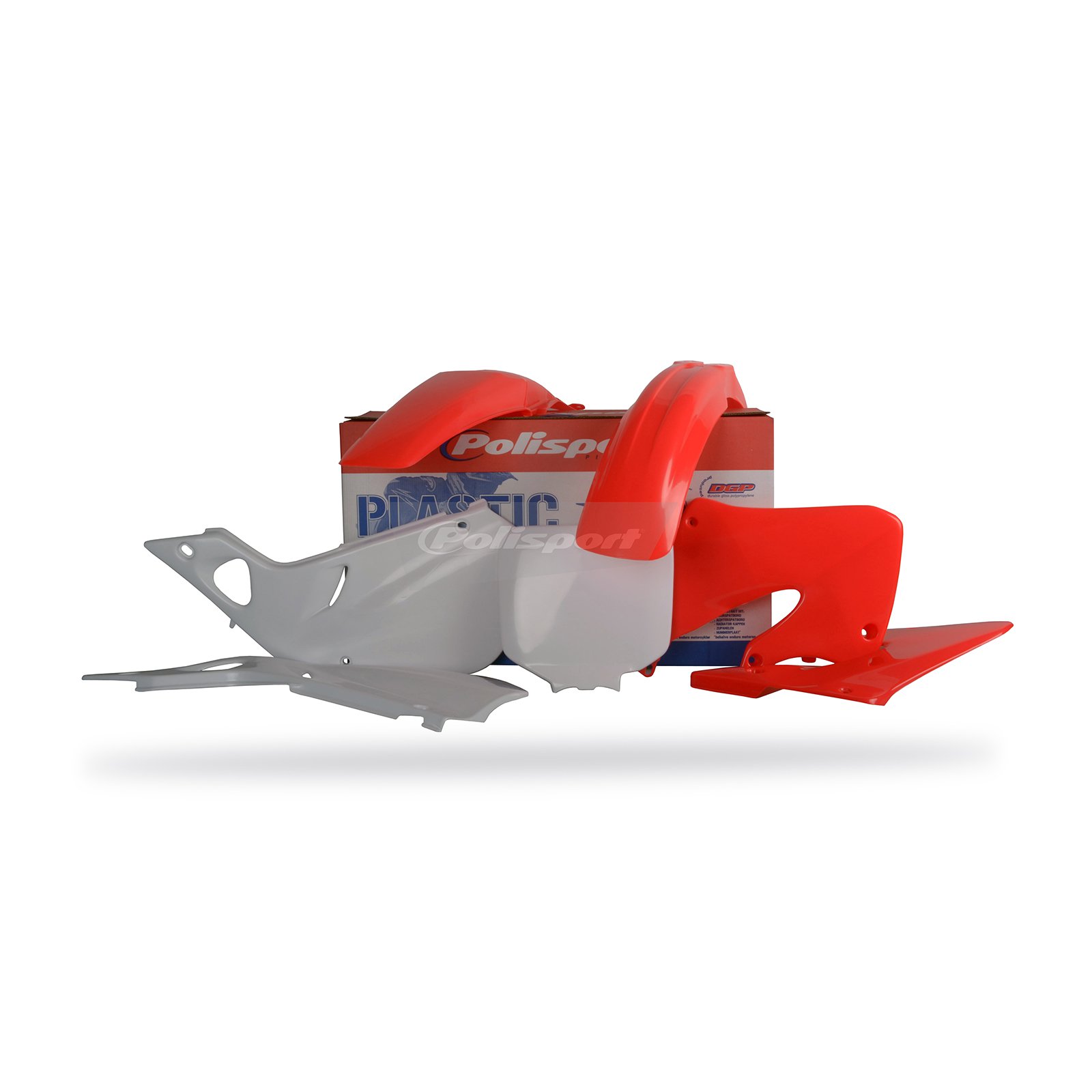POLISPORT KIT HON CR125 98-99 CR250 97-99 - OEM RED/WHT - Image 1