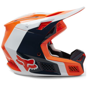 Fox V3 RS Efekt MIPS ECE Motocross Helmet Flo Orange - Image 2