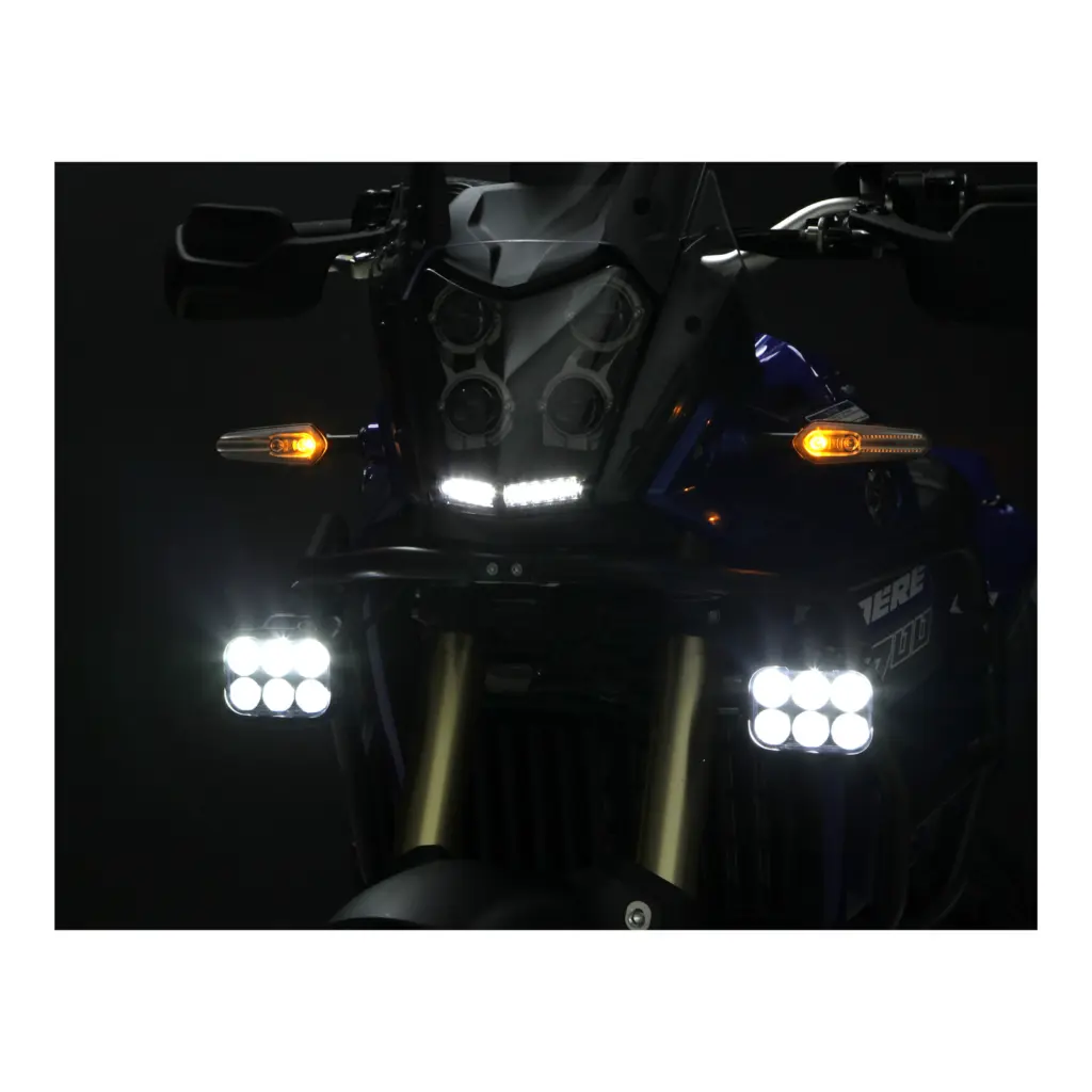 Denali DL6 Driving Light 6-LED Elliptical Hybrid Beam (Pair)
