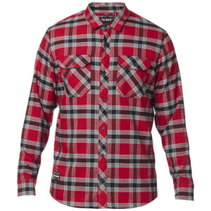Flannel Fox Fusion Tech Cardinal - Image 1