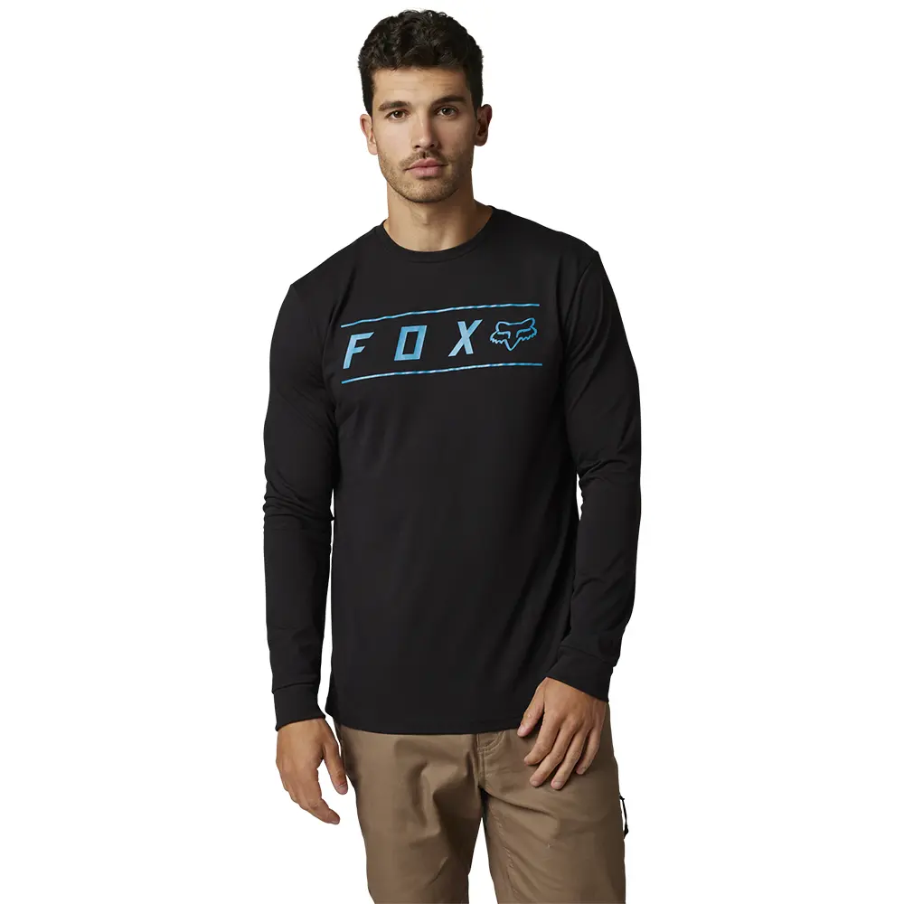 Fox Pinnacle Long Sleeve Tech Tee Black