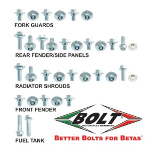 BOLT BODY WORK FASTENER KIT - BETA - Image 2