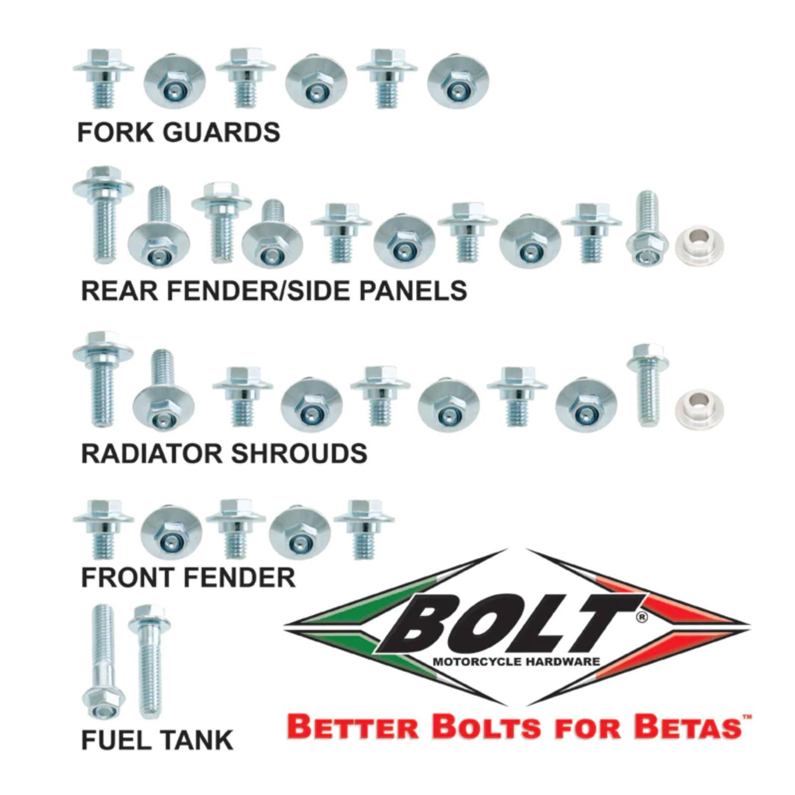 BOLT BODY WORK FASTENER KIT - BETA - Image 2