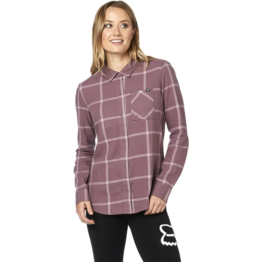 Flannel Fox Roost Ladies Purple