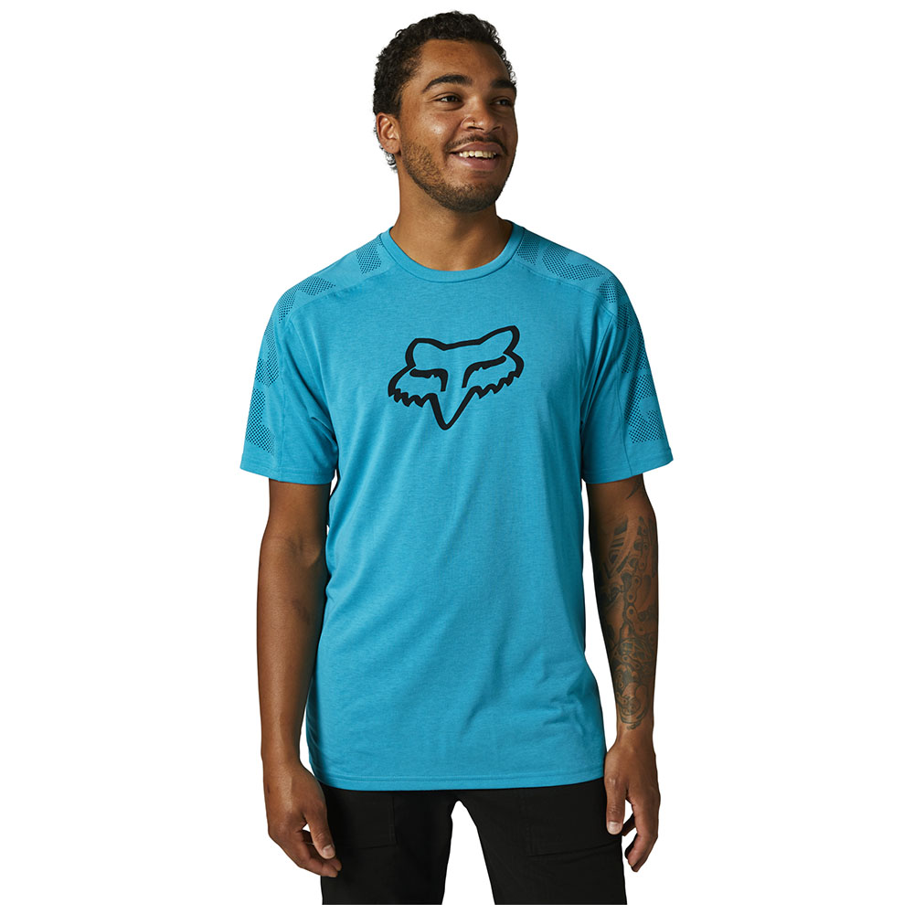 Fox Dvide Tech Tee Citrine - Image 1