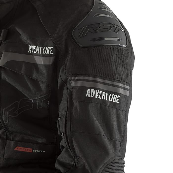 Jacket RST Adventure 3 Textile Black - Image 6