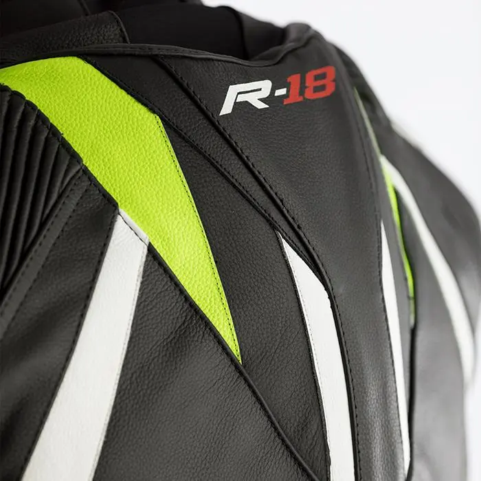 RST R-18 LEATHER SUIT [FLO YELLOW] 46 XL