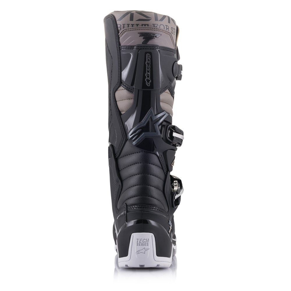 Alpinestars Tech-7 Enduro Drystar Motocross Boots Black/Grey/Gold - Image 5