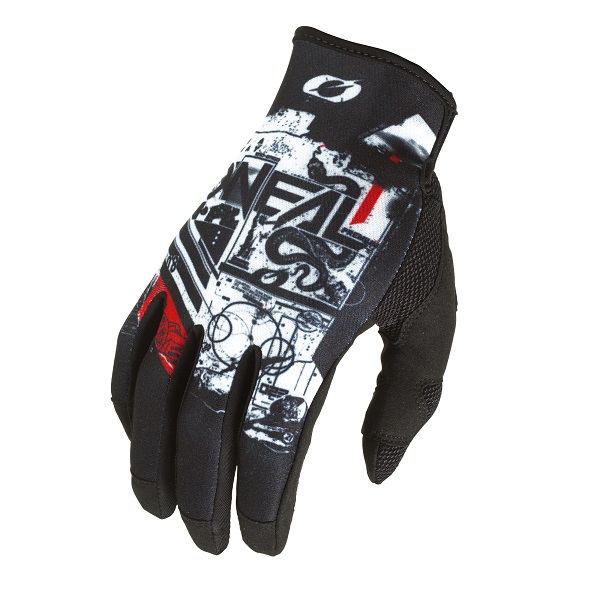 Motocross Gloves Oneal Black/White - Image 1