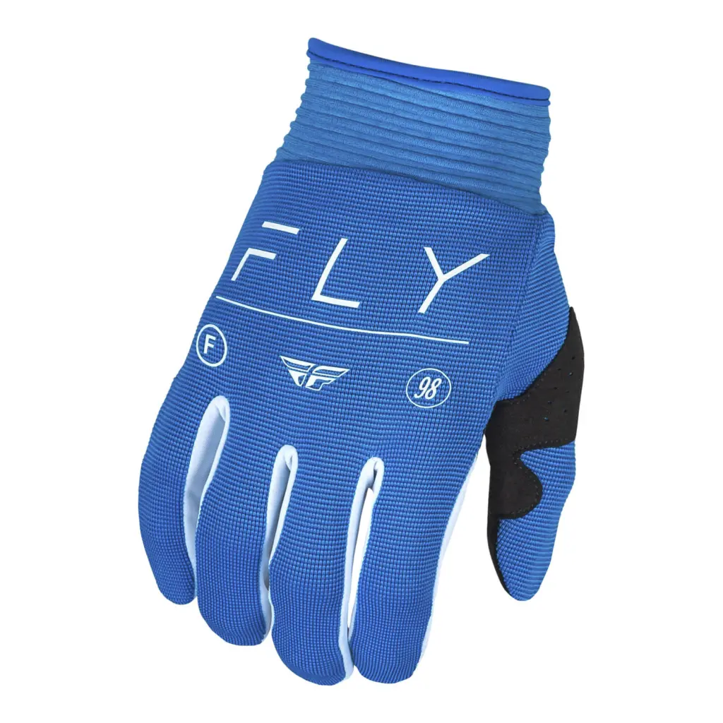 FLY Racing F-16 Motocross Gloves  True Blue/White