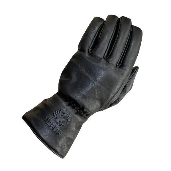Merlin Stone Waterproof Road Gloves Black/Black
