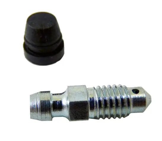 BLEED NIPPLE WITH CAP 8x1.25 - SINGLE