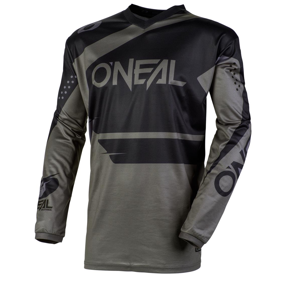 #20 ELEM RACEWEAR JSY BK/GY SM - Image 2