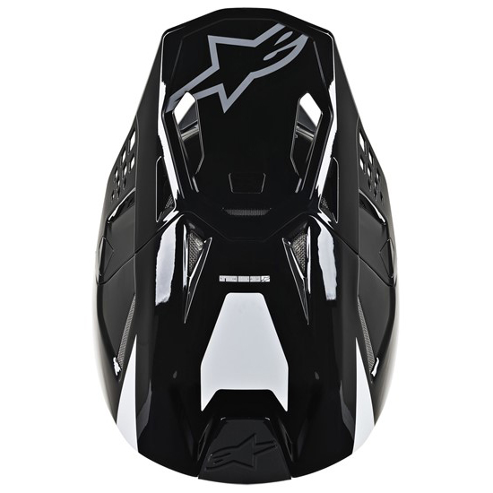 Alpinestars Visor S-M8 Radium Gloss Black - Image 1