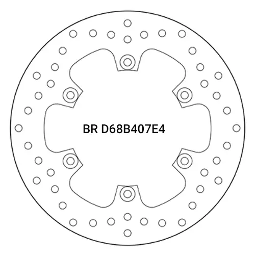 REAR DISC YAMAHA VARIOUS '83-'11