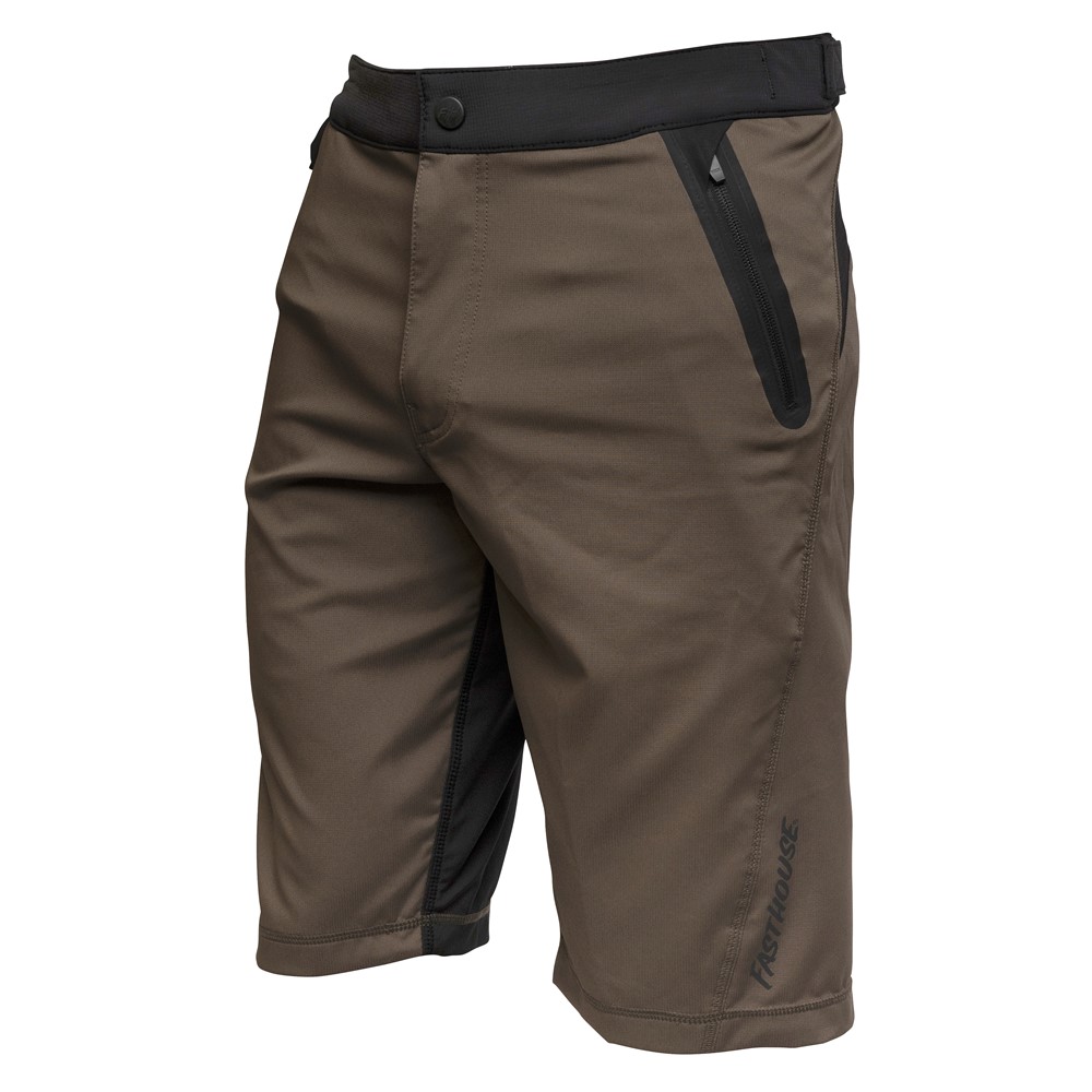 Fasthouse Crossline 2 Shorts Brown - Image 1